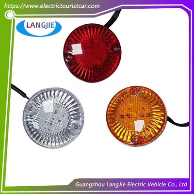 Đèn tròn 8cm LED 12V Đèn phanh Marshell Điện Điểm tham quan và phụ tùng xe tuần tra