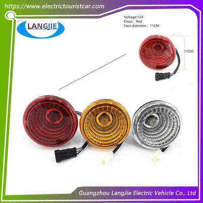 4 bánh xe điện tham quan xe 11MM đèn ngược LVTONG xe vệ sinh đèn đuôi phía sau