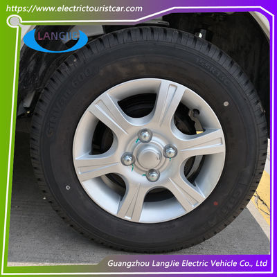 Xe du lịch khí thân thiện với môi trường màu xanh lá cây 11 chỗ ngồi xe câu lạc bộ xe hơi khí golf xe du lịch