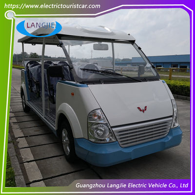 Xe du lịch khí thân thiện với môi trường màu xanh lá cây 11 chỗ ngồi xe câu lạc bộ xe hơi khí golf xe du lịch