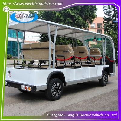Giá tốt. Xe điện 11 chỗ 72V 7.55KW Ắc quy khô Xe buýt du lịch có hộp nhỏ cho khách sạn trực tuyến