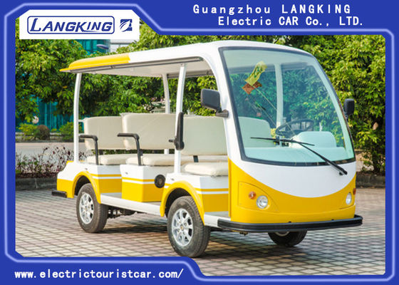 Xe buýt 8 người 4 bánh tham quan bằng điện Xe du lịch điện có lốp chân không