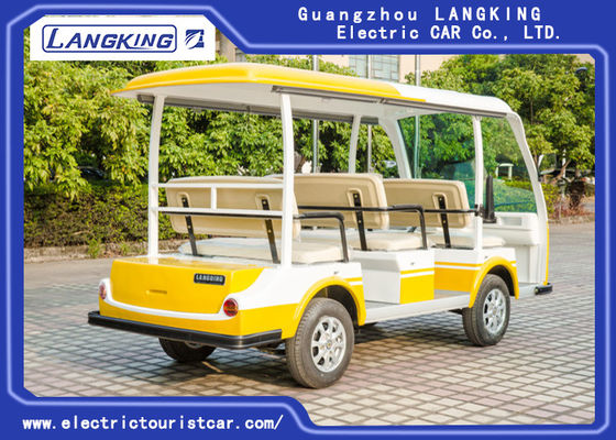 Xe buýt 8 người 4 bánh tham quan bằng điện Xe du lịch điện có lốp chân không