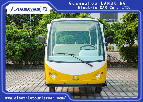 Xe buýt 8 người 4 bánh tham quan bằng điện Xe du lịch điện có lốp chân không