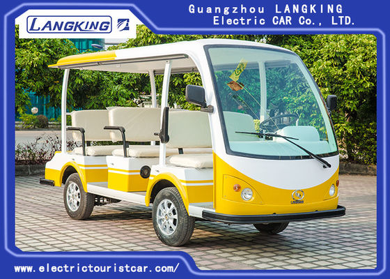 Xe buýt 8 người 4 bánh tham quan bằng điện Xe du lịch điện có lốp chân không