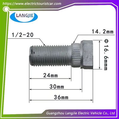 Phụ tùng đai ốc bu-lông lốp xe golf EZGO kiểu đầu tròn và vuông