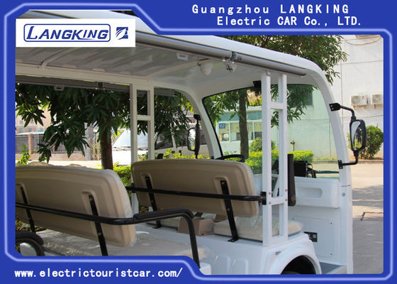 Màu trắng 2 chỗ + 2 hàng Xe cứu thương điện 72V cho loại đóng khẩn cấp