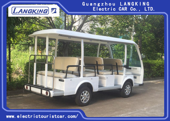 Thời trang Trắng Xe buýt tham quan điện 11 người cho khách sạn / bất động sản