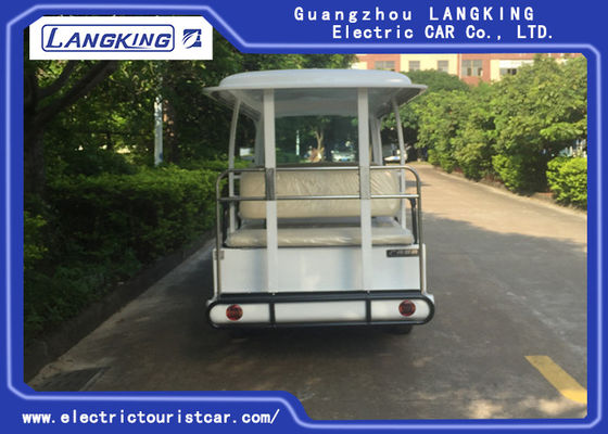 Thời trang Trắng Xe buýt tham quan điện 11 người cho khách sạn / bất động sản