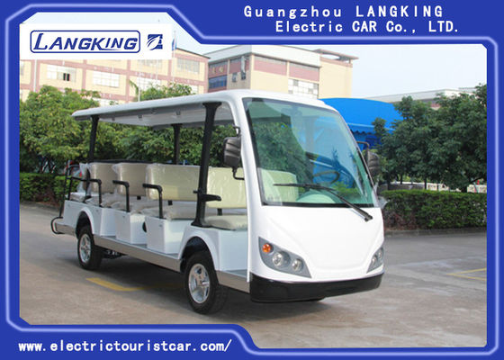Xe buýt tham quan điện 14 chỗ, xe đưa đón điện 72v để triển lãm