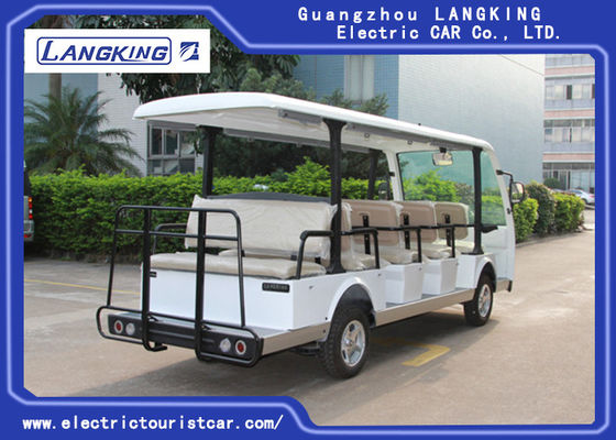 Xe buýt tham quan điện 14 chỗ, xe đưa đón điện 72v để triển lãm
