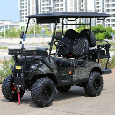 Giá tốt. Xe golf điện 4 chỗ ngồi với màn hình đa phương tiện 10 inch, động cơ AC 48V 5KW online