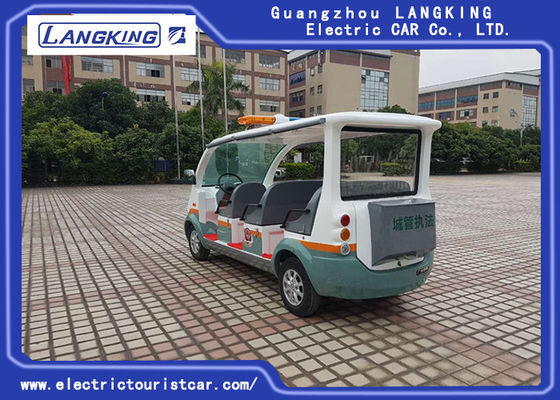 City Street 8 Ghế tuần tra điện Xe sợi thủy tinh Thân ghế Chất liệu có rèm