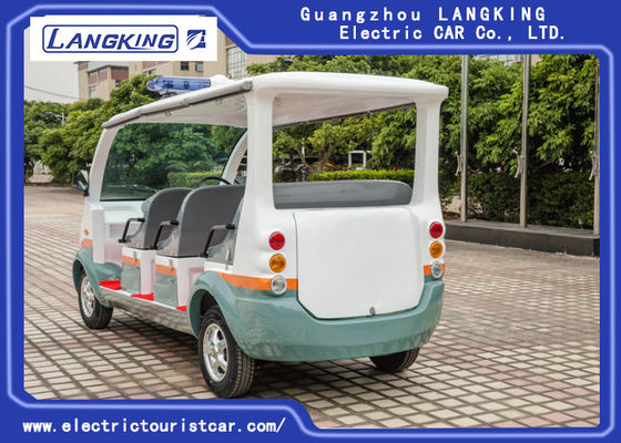 City Street 8 Ghế tuần tra điện Xe sợi thủy tinh Thân ghế Chất liệu có rèm