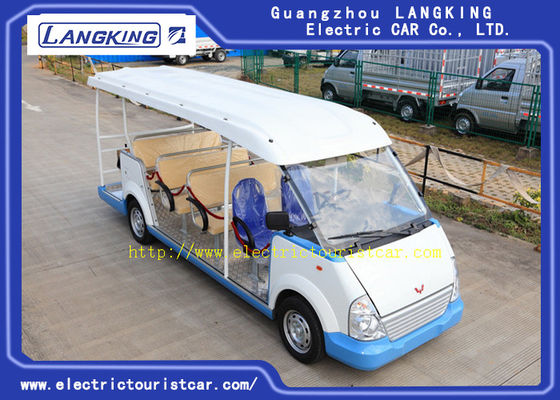 18 chỗ ngồi Xanh Gasoline Câu lạc bộ Xe hơi Gas Golf Cart Resort Xe hơi F / R Trình treo độc lập