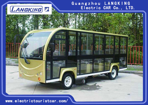 Giá tốt. Xe buýt tham quan điện 18 chỗ cho khuôn viên / Làng / Sân bay / Nhà ga 72V 6.3KW DC Motor trực tuyến