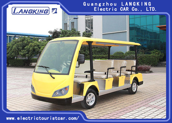 Xe buýt 11 chỗ chở khách nhiều hành khách Xe buýt màu vàng Tiếng ồn thấp