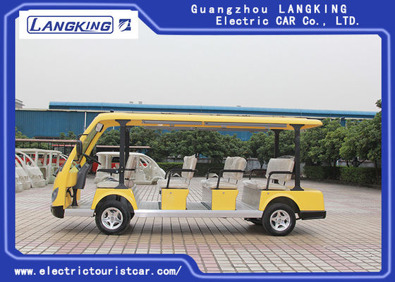 Xe buýt 11 chỗ chở khách nhiều hành khách Xe buýt màu vàng Tiếng ồn thấp