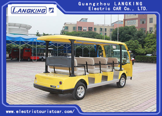 Xe buýt 11 chỗ chở khách nhiều hành khách Xe buýt màu vàng Tiếng ồn thấp
