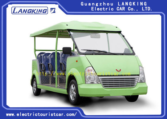 Giá tốt. Cappower 11 chỗ ngồi xe điện màu xanh Xe nghỉ dưỡng Xe hiệu suất cao trực tuyến