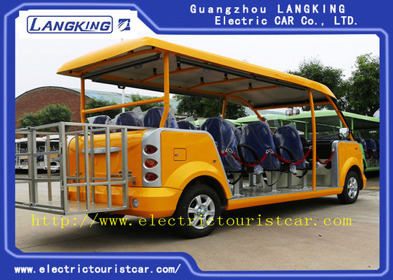 Sân chơi Xe điện Du lịch Xăng Xe buýt nhỏ đưa đón có kính chắn gió