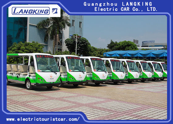 Xe điện 11 người làng Xe điện 72V / 5KW Phạm vi động cơ cho 100km