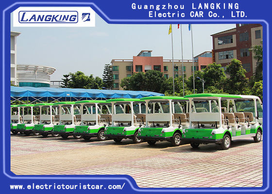 Xe điện 11 người làng Xe điện 72V / 5KW Phạm vi động cơ cho 100km